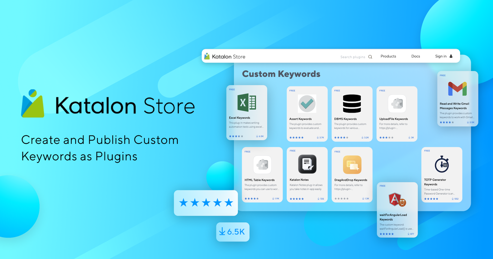 Katalon Store Create and Publish Custom Keywords as Plugins Katalon